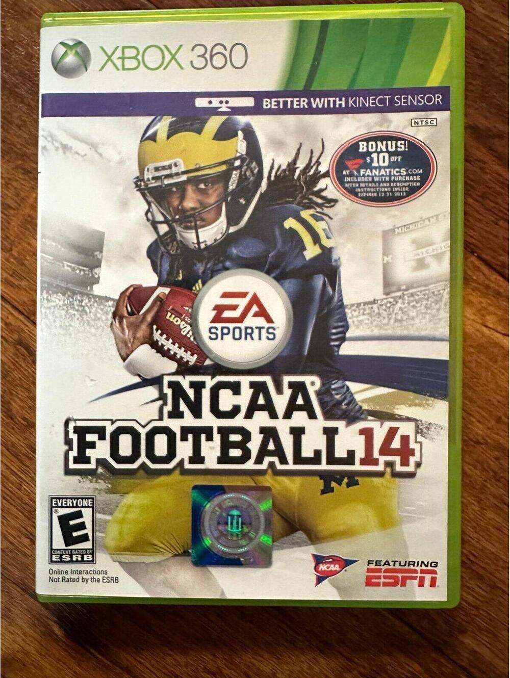 NCAA Football 14 for Xbox 360 COMPLETE